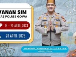 SIM Anda Mati Saat Libur Lebaran, Ini Penjelasan Satlantas Polres Gowa