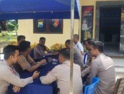 Kasat Samapta Polres Gowa Sidak Ke Polsek Bontonompo, Ini Tujuannya