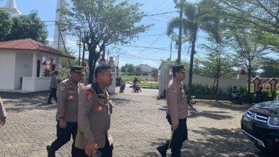 May Day, Kapolres Gowa Turun Langsung Cek Kesiapsiagaan Personel