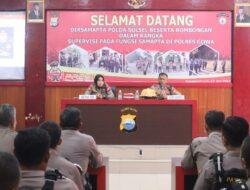 Polres Gowa Terima Kunjungan Tim Supervisi Ditsamapta Polda Sulsel