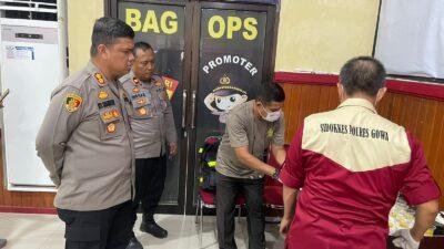 Cegah Penyalahgunaan Narkoba, Bhabinkamtibmas Jajaran Polres Gowa Jalani Tes Urine