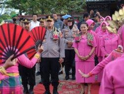 Kapolres Gowa bersama Rombongan Kembali Melaksanakan Kunjungan Kerja Ke Polsek Jajaran