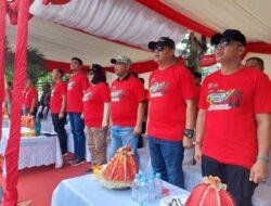 Kapolres Gowa Hadiri Pelaksanaan Drag Bike 2023 di Lapangan Rindam XIV Hasanuddin Pakatto