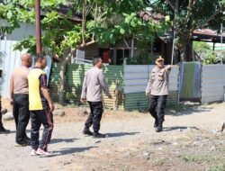 Kapolres Gowa Tinjau Lokasi Aset Milik Polres Gowa Untuk Rencana Pembangunan Lapangan Olahraga