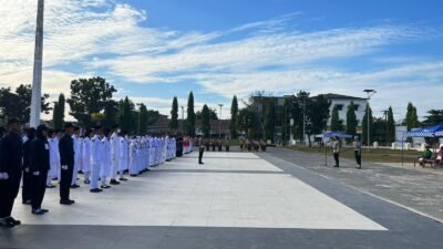 Polres Gowa Gelar Lomba Pocil, PBB dan Mural Dalam Rangka Hari Bhayangkara Ke-77