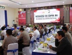 Kapolres Gowa Hadiri Kunjungan Kerja Spesifik Komisi III DPRI RI di Polda Sulsel