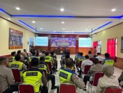 Wakapolres Gowa Buka Pelatihan Pra Operasi Mandiri Kewilayahan Patuh Pallawa Tahun 2023