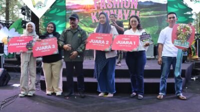 Fashion Karnaval Polres Gowa Meraih Juara 1 di Event Beautyful Malino 2023