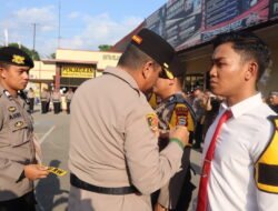 Polres Gowa Gelar Apel Deklarasi โPolisi RWโ
