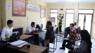 Ombudsman RI Lakukan Penilaian Kepatuhan Pelayanan Publik di Polres Gowa
