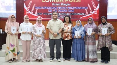 Bhayangkari dan Polwan Polres Gowa Gelar Lomba Cipta dan Baca Puisi, Ini Juaranya