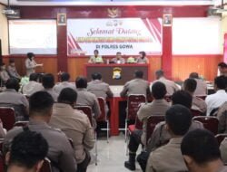 Wakapolres Gowa Sambut Kedatangan Tim Supervisi Biro SDM Polda Sulsel