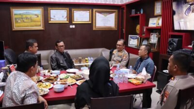 Polres Gowa Sambut Kedatangan Tim Penelitian Akademi Kepolisian