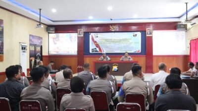 Wakapolres Gowa Terima Kunjungan Tim Supervisi Bid Propam Polda Sulsel