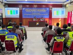 Tingkatkan Kemampuan Jelang Pemilu, Personel Satlantas Polres Gowa Ikuti Pelatihan Turjawali