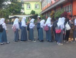 Wujudkan Kamseltibcarlantas, Kasat Lantas Polres Gowa Kunjungi Sekolah-Sekolah, Ini Yang Disampaikan