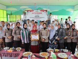 Sambut HUT Polwan Ke-75, Polwan Polres Gowa Gelar Goes to School