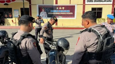 Cek Randis, Ini Pesan Kasat Samapta ke Personelnya