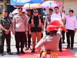 Polres Gowa Terima Kunjungan Tim Study Kelayakan Peningkatan Tipe Polres Gowa Dari Tipe D Menjadi Tipe C