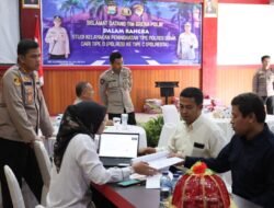 Kapolres Gowa Pantau Pendalaman Tim Studi Kelayakan Perencanaan Umum dan Anggaran (Srena) Polri