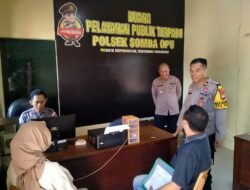 Cek Pelayanan SPKT dan Ruang Tahanan,  Wakapolres Gowa Tekankan Hal Ini