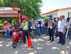 Operasi Zebra Pallawa 2023, Satlantas Polres Gowa Gelar Safety Riding di SMK Garudaya