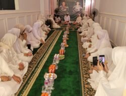 Polsek Bontonompo Gelar Pengajian Dan Doa Bersama Mengenang 40 Dan 18 Hari Kepergian Personilnya Ke Haribaan Ilahi