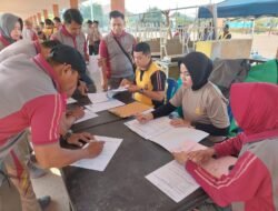 Polres Gowa Gelar Tes Kesemaptaan Jasmani dan Beladiri Polri Berkala
