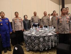 Polres Gowa Hadiri Rapat Koordinasi Lintas Sektoral Persiapan Pemilu 2024