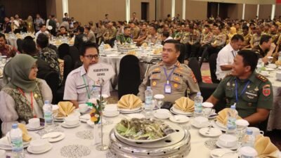 Kapolres Gowa Hadiri Rakor Bersama Forkopimda Se-Sulawesi Selatan