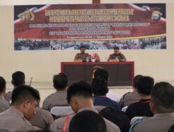 Polres Gowa Gelar Tactical Floor Game (TFG) untuk Pengamanan Pemilu 2024