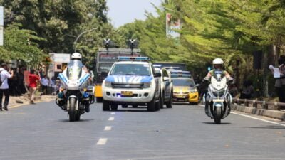 Jelang Pemilu 2024, Polres Gowa Gelar Show Of Force