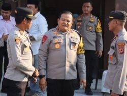 Kapolsek Bontonompo Polres Gowa Terima Kunjungan Kapolda Sulsel di Polsubsektor Bonsel Dalam Rangka Peninjauan Sarana Dan Prasana Polsubsektor