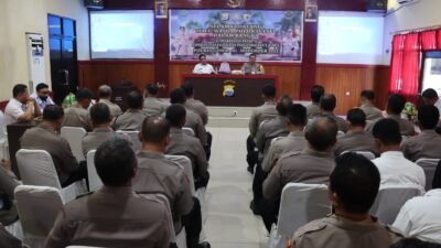Polres Gowa Terima Kunjungan Tim Audit Kinerja Itwasda Polda Sulsel Tahap II Tahun Anggaran 2023