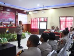 Tim Supervisi Fungsi Samapta Korsabhara Baharkam Polri Kunjungi Polres Gowa