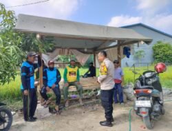 Dampak Cuaca El Nino Rawan Kebakaran Lahan dan Rumah, Bhabinkamtibmas di Gowa Ingatkan Ini Ke Warga