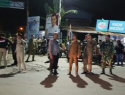 Ciptakan kondisi aman dan kondusif TRIPIKA Kec. Somba Opu laksanakan cipkon melalui patroli malam.