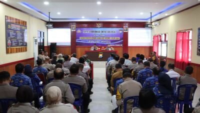 Polres Gowa Gelar Rapat Koordinasi Lintas Sektoral Pengamanan Nataru