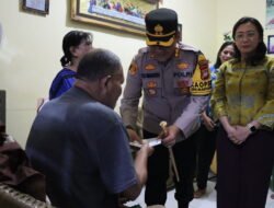Kapolres Gowa dan Ketua Bhayangkari Jalin Silaturahmi dengan Purnawirawan Jelang Perayaan Natal Dan Tahun Baru