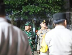 Misa Malam Natal, Kapolres Gowa Bersama Dandim 1409 Gowa Lakukan Pengecekan di Gereja