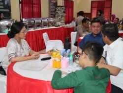 Rayakan Natal, Kapolres Gowa Gelar Open House di Aula Endra Dharmalaksana
