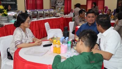 Rayakan Natal, Kapolres Gowa Gelar Open House di Aula Endra Dharmalaksana