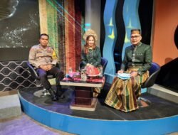 Wakapolres Gowa Mengisi Acara “Deng Mampo” di Studio 2 LPP TVRI Stasiun Sulawesi Selatan