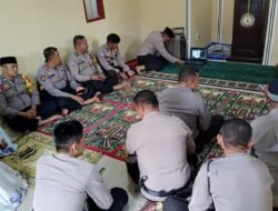 Menyambut Malam Tahun Baru, Polsek Somba Opu Ikuti Do’a dan Dzikir Bersama.