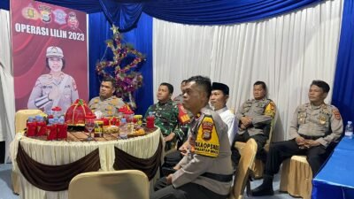 Kapolres Gowa Ikuti Zoom Meeting Monitoring Malam Pergantian Tahun Baru