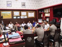 Kapolres Gowa Terima Kunjungan Silaturahmi Dari PWI Kabuapten Gowa