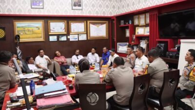 Kapolres Gowa Terima Kunjungan Silaturahmi Dari PWI Kabuapten Gowa