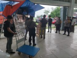 Pengawalan Logistik Pemilu 2024 oleh Polres Gowa Berjalan Lancar