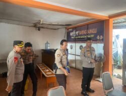 Kapolres Gowa Kunjungi dan Tinjau Gudang Logistik KPU, Kantor KPU Serta Bawaslu