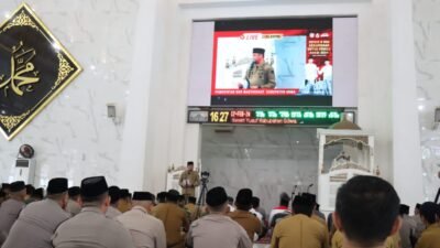 Ditempat Yang Berbeda digelar Dzikir dan Doa bersama Lintas Agama guna Mewujudkan Pemilu Damai 2024 di Kabupaten Gowa